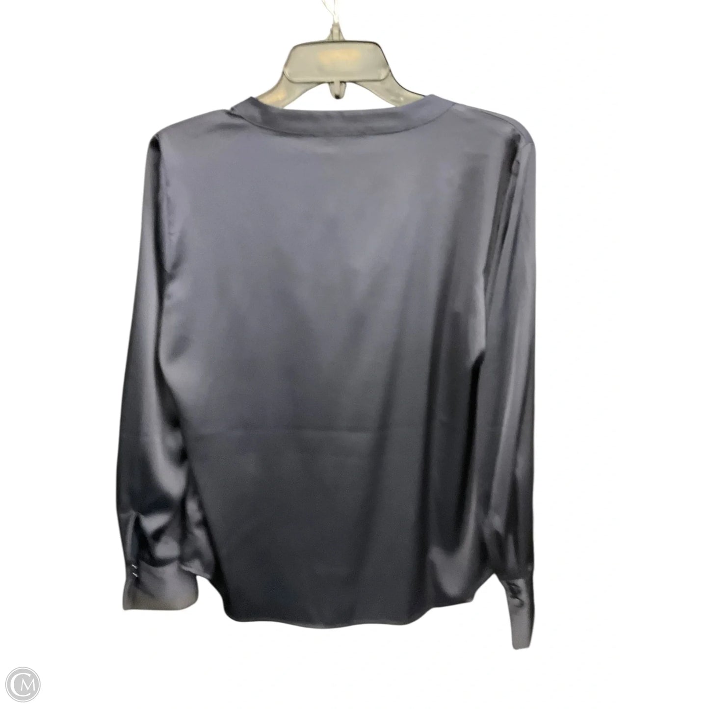 Top Long Sleeve By Talbots In Navy, Size: S