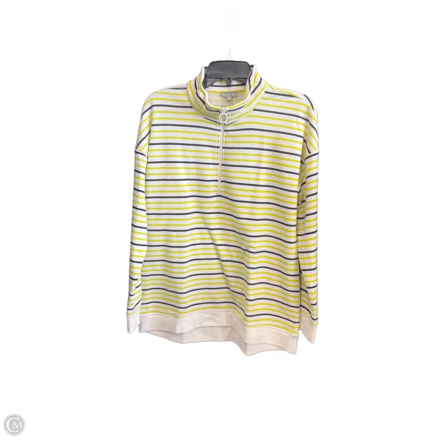 Sweatshirt Crewneck By Talbots In Multi-colored, Size: M