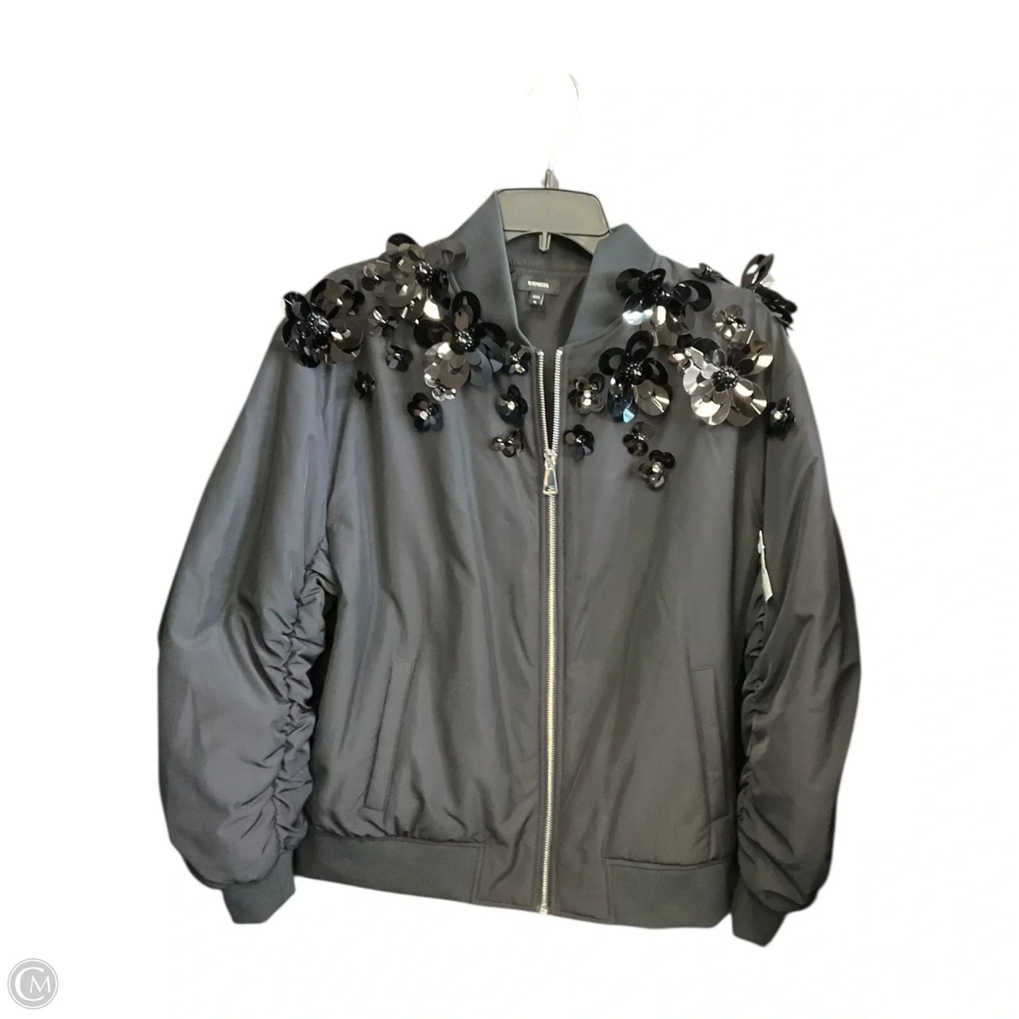 Coat Puffer & Quilted By Express In Black, Size: M