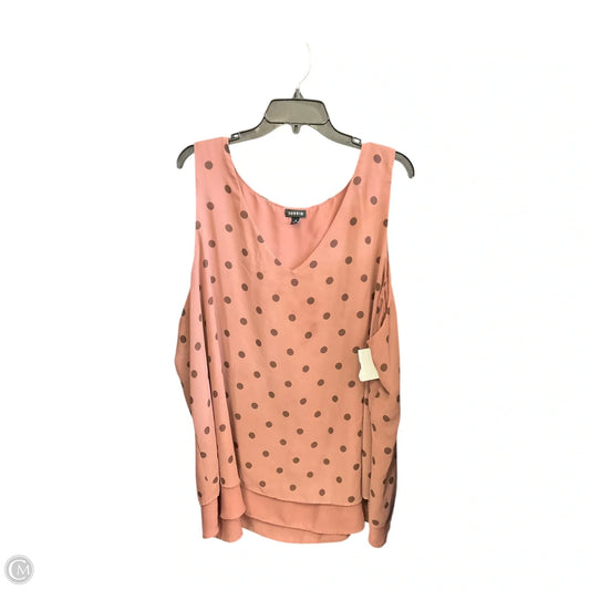 Top Sleeveless By Torrid In Multi-colored, Size: 4