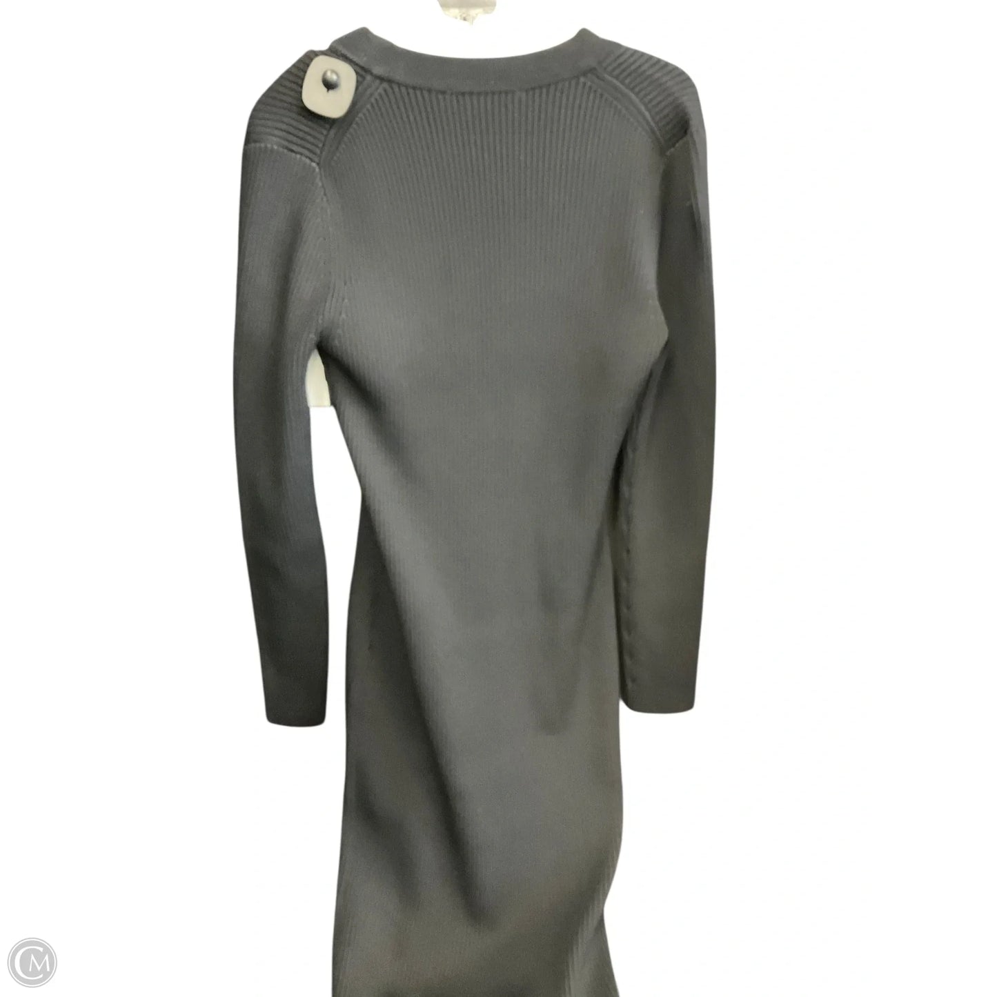 Dress Casual Midi By Michael By Michael Kors In Black, Size: L