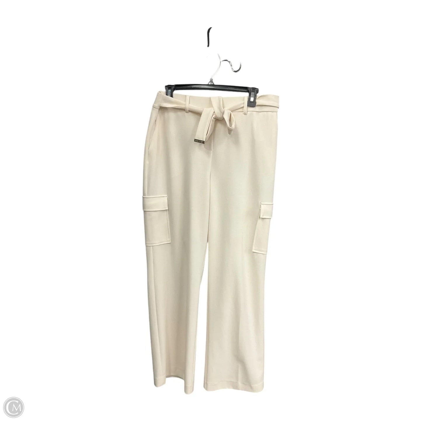 Pants Dress By Nine West Apparel In Cream, Size: L
