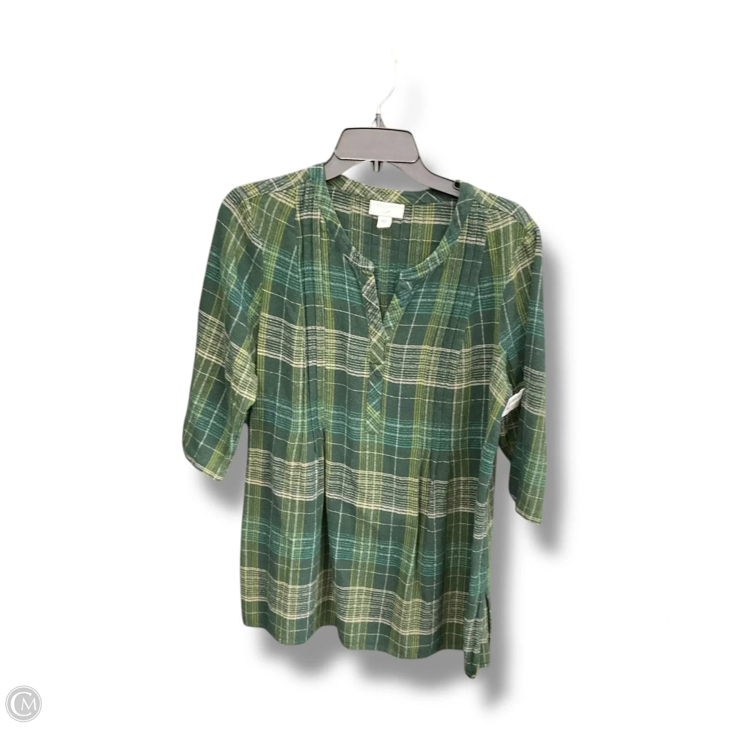 Top 3/4 Sleeve By J. Jill In Multi-colored, Size: S