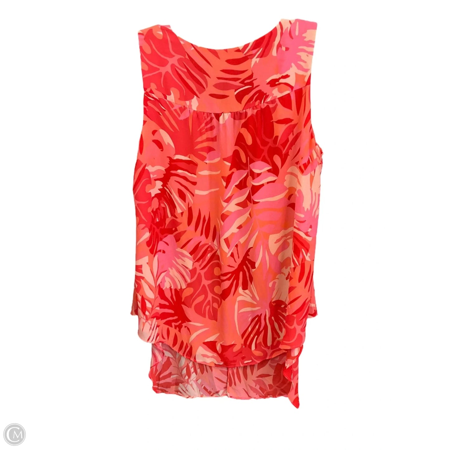 Top Sleeveless By Chicos In Multi-colored, Size: M