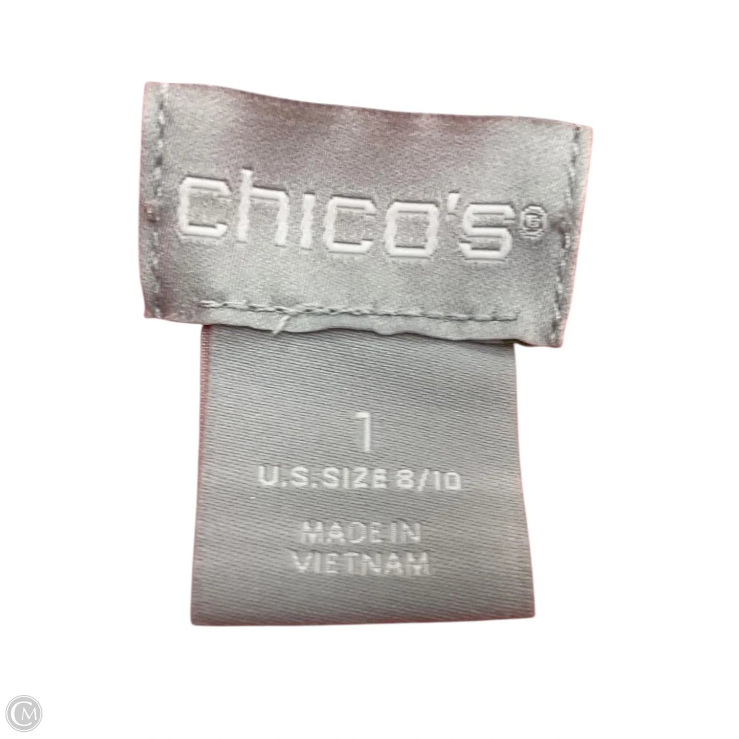 Top Sleeveless By Chicos In Multi-colored, Size: M