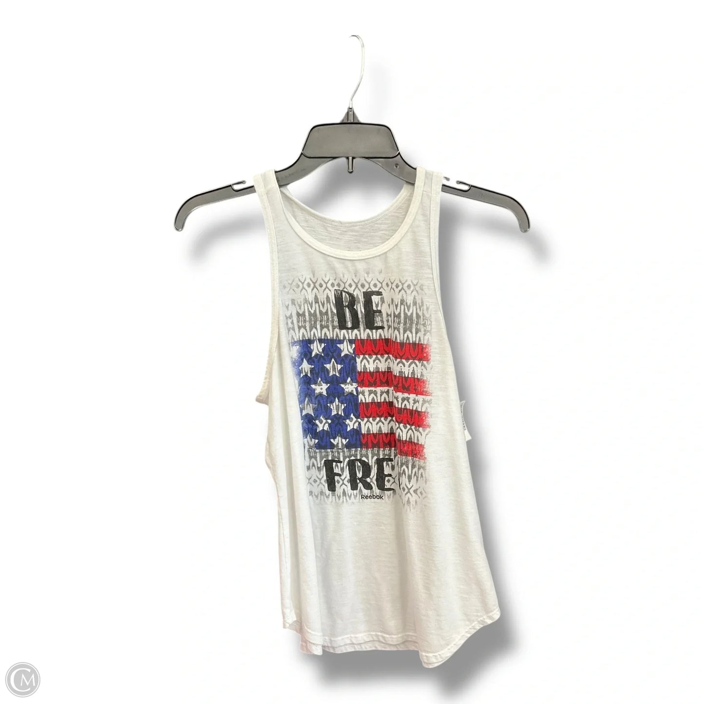 Athletic Tank Top By Reebok In White, Size: Xs