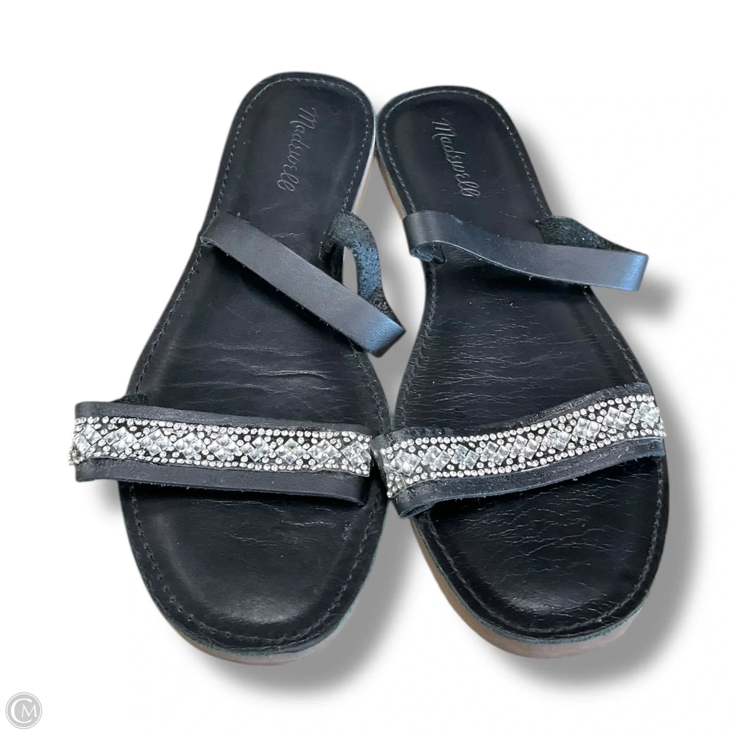 Sandals Flats By Madewell In Black, Size: 9.5