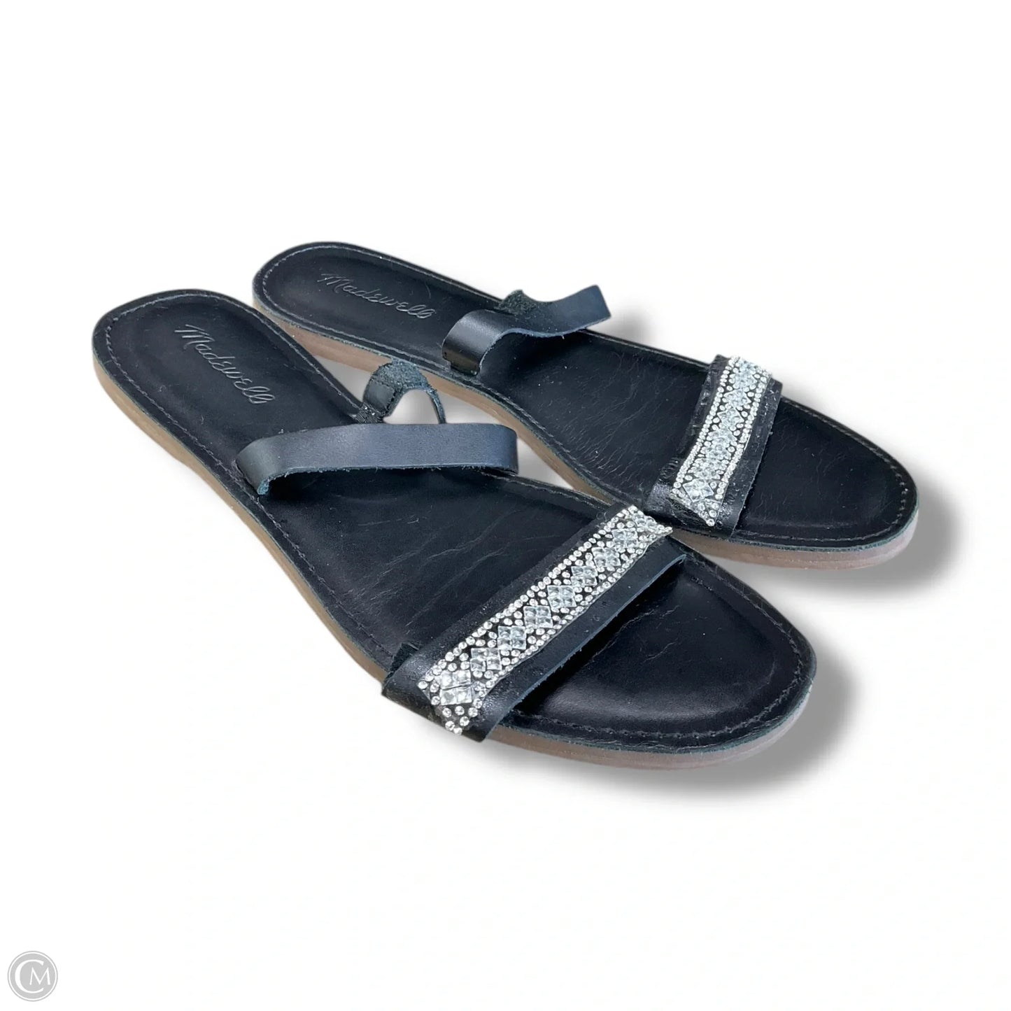 Sandals Flats By Madewell In Black, Size: 9.5