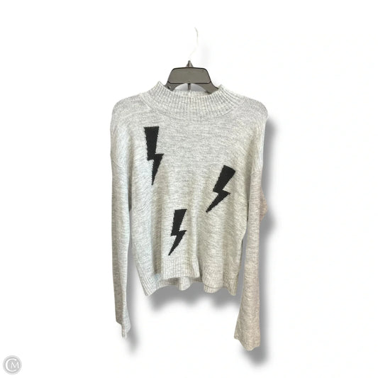 Sweater By Express In Grey, Size: M