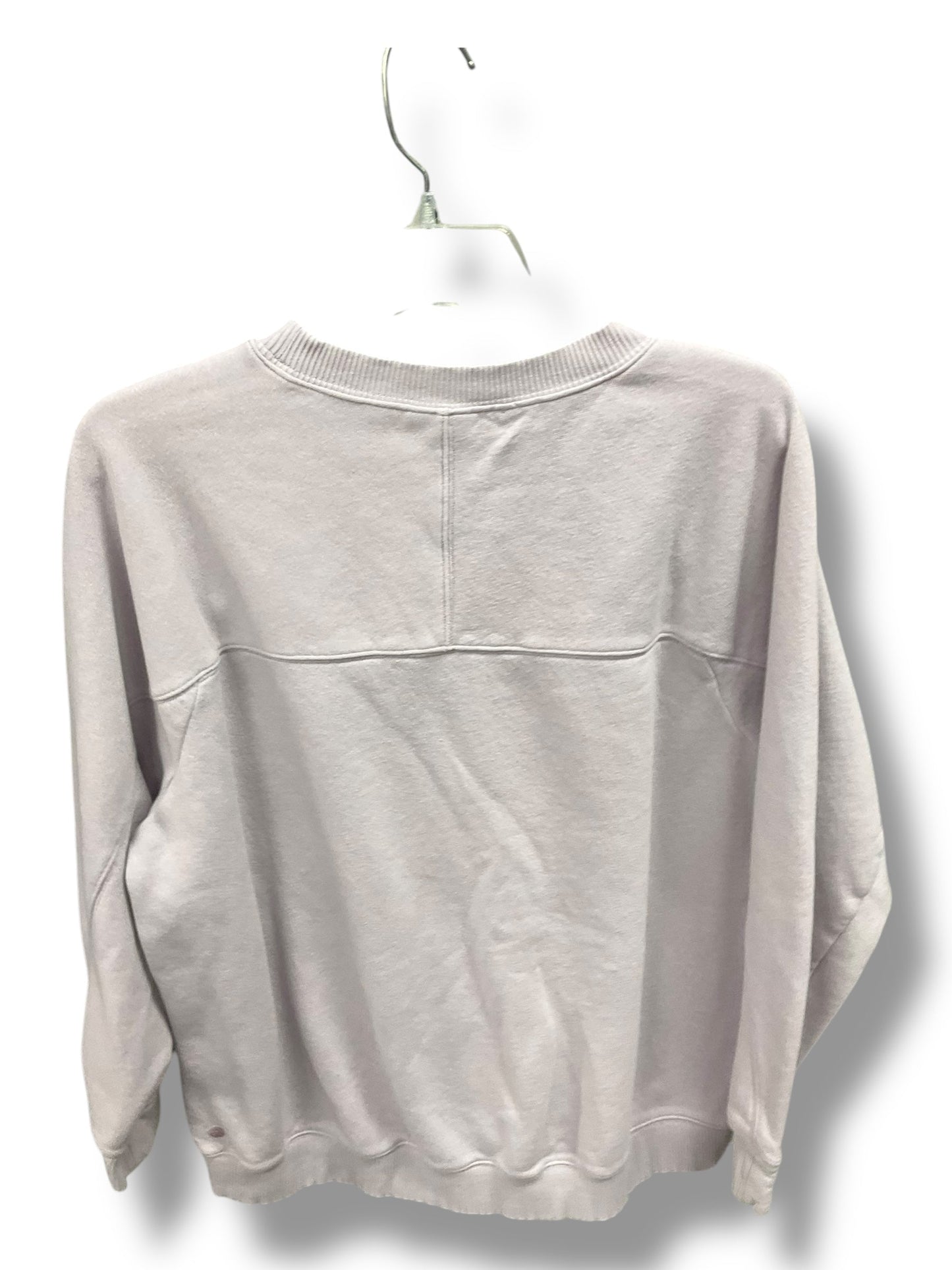 Sweatshirt Crewneck By Zella In Purple, Size: M