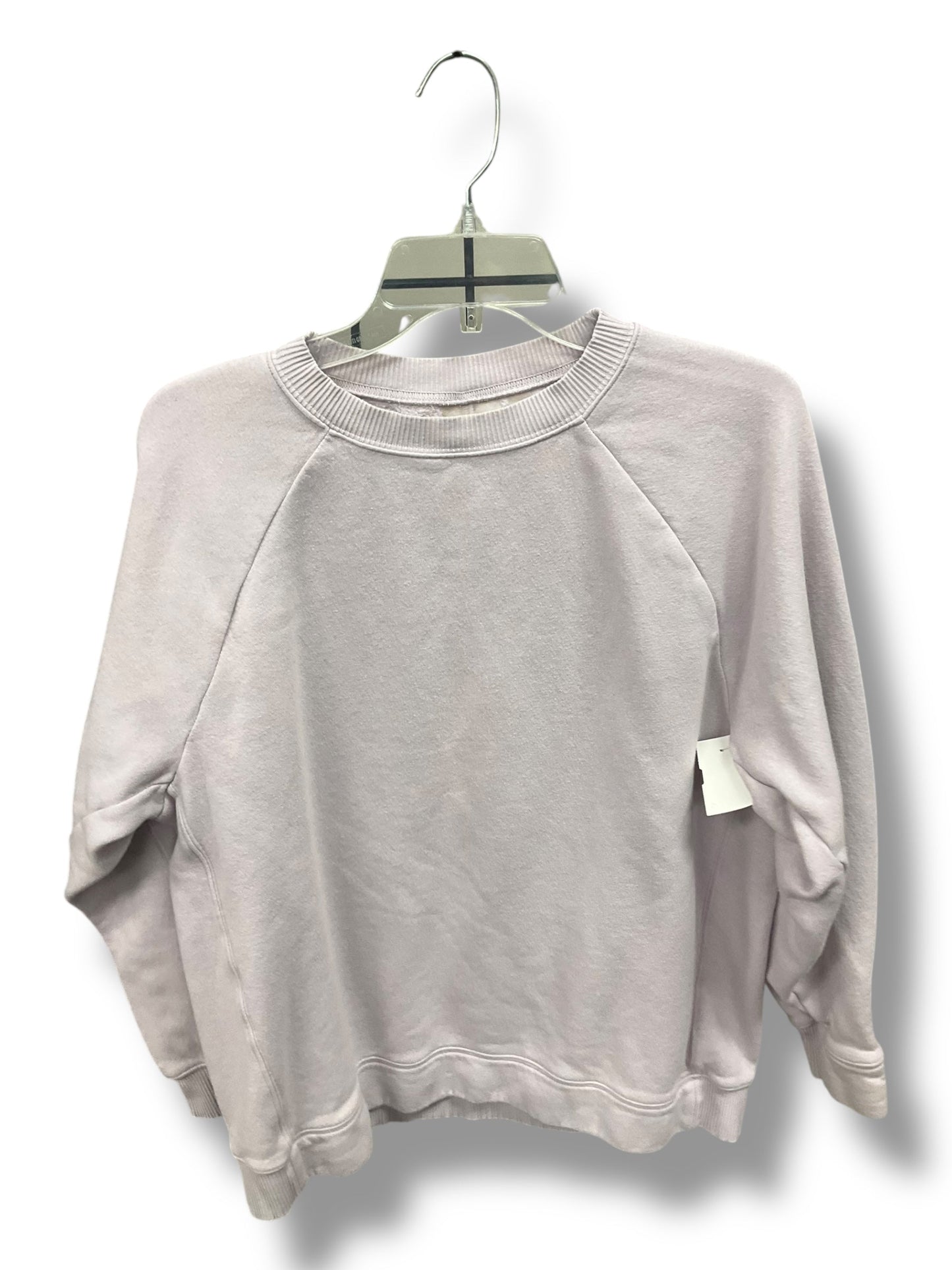 Sweatshirt Crewneck By Zella In Purple, Size: M