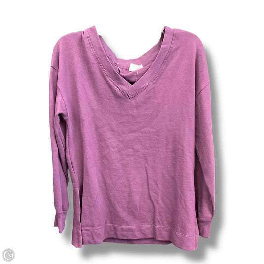 Top Long Sleeve By Gap In Purple, Size: Xs