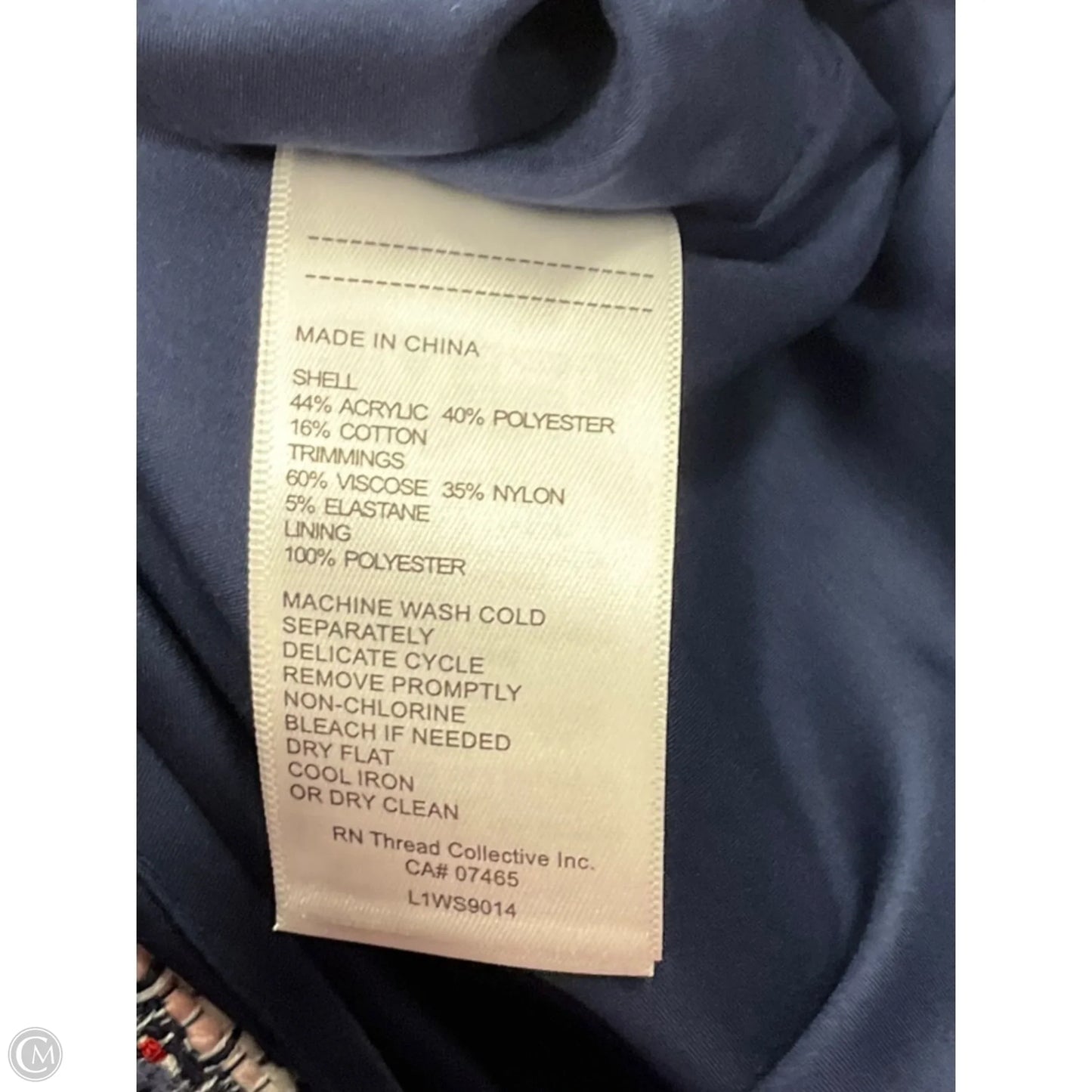 Skirt Mini & Short By Laundry In Blue & Red & White, Size: 10