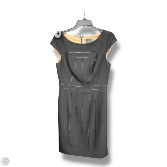 Dress Casual Midi By Adrianna Papell In Black, Size: M