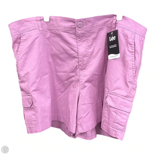 Shorts By Lee In Purple, Size: 22