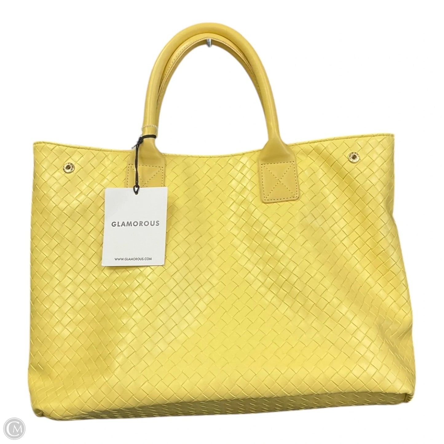 Handbag By Glamorous, Size: Medium