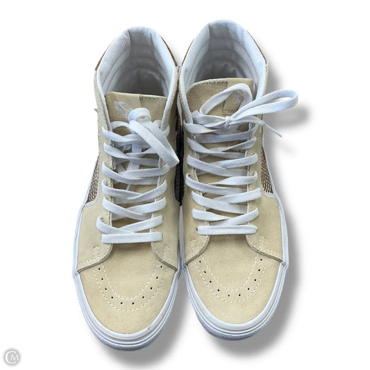 Shoes Sneakers By Vans In Brown & Cream, Size: 11
