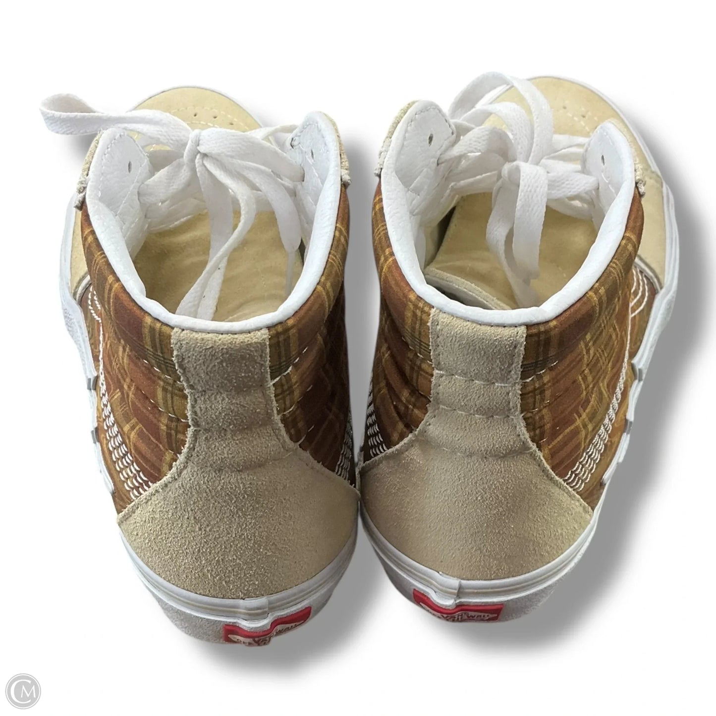 Shoes Sneakers By Vans In Brown & Cream, Size: 11