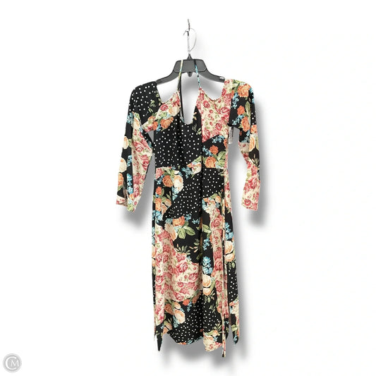 Dress Casual Midi By Top Shop In Multi-colored, Size: S