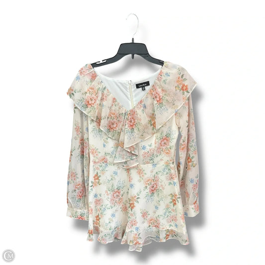 Romper By Lea & Viola In Floral Print, Size: M