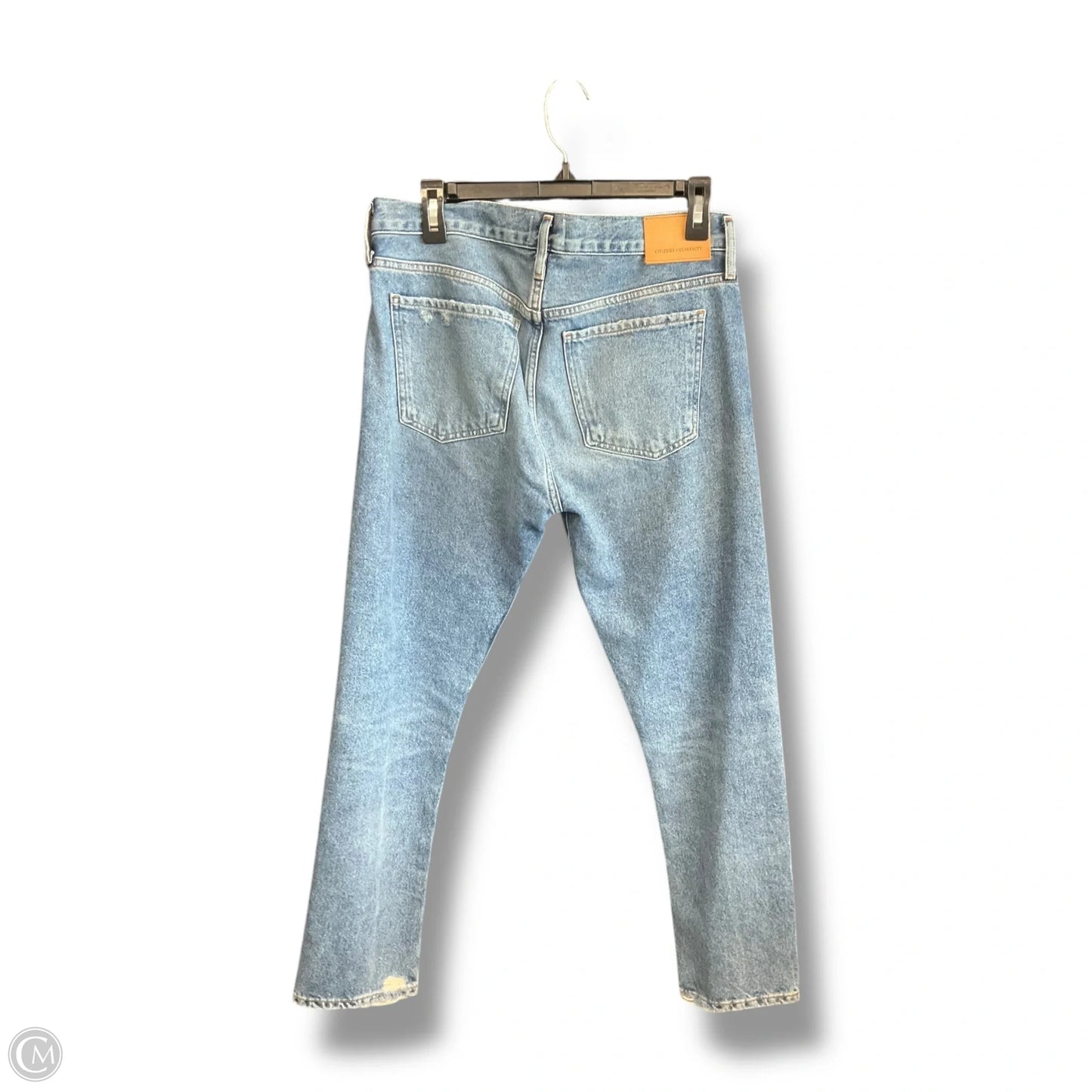 Jeans Straight By Citizens Of Humanity In Blue Denim, Size: 4