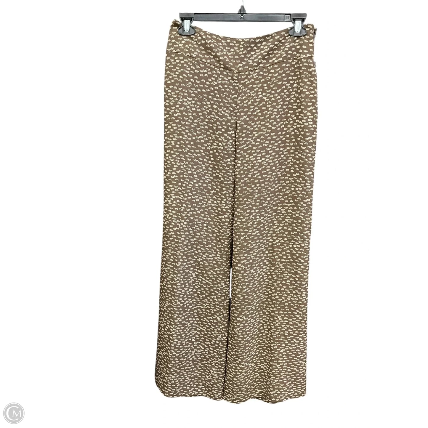 Pants Lounge By Loft In Brown & Cream, Size: 2