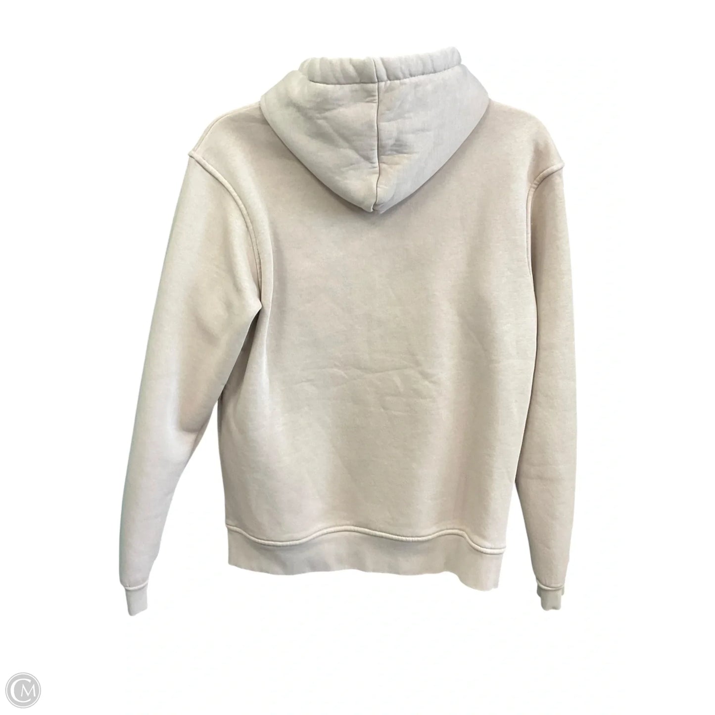 Athletic Sweatshirt Hoodie By Clothes Mentor In Tan, Size: M