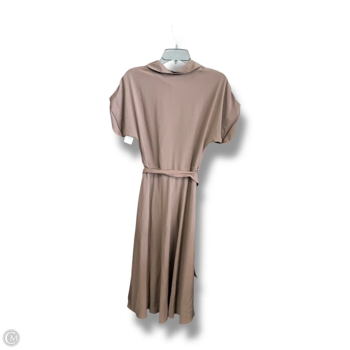 Dress Casual Midi By Lauren By Ralph Lauren In Brown, Size: S