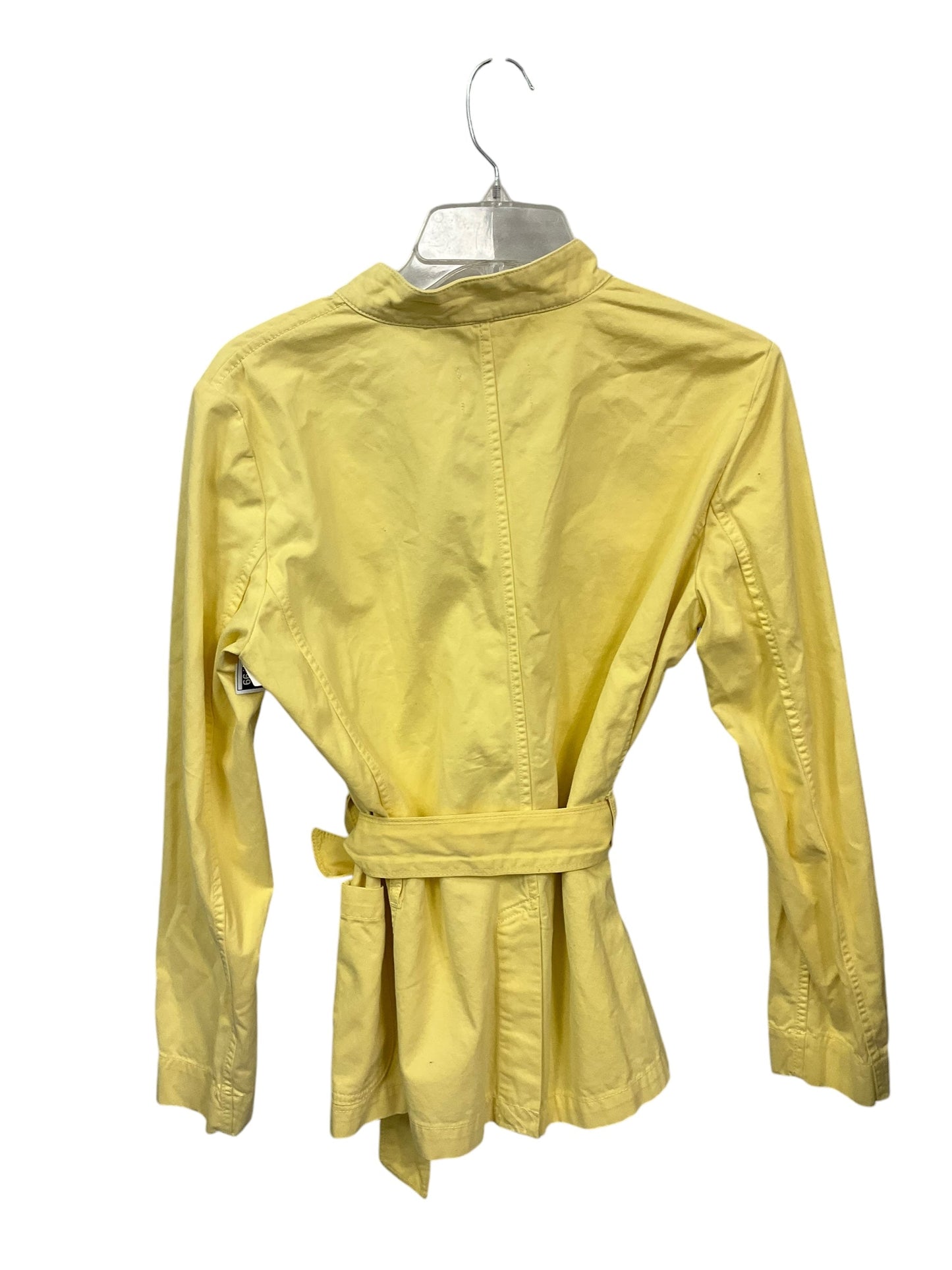 Jacket Utility By Loft In Yellow, Size: M
