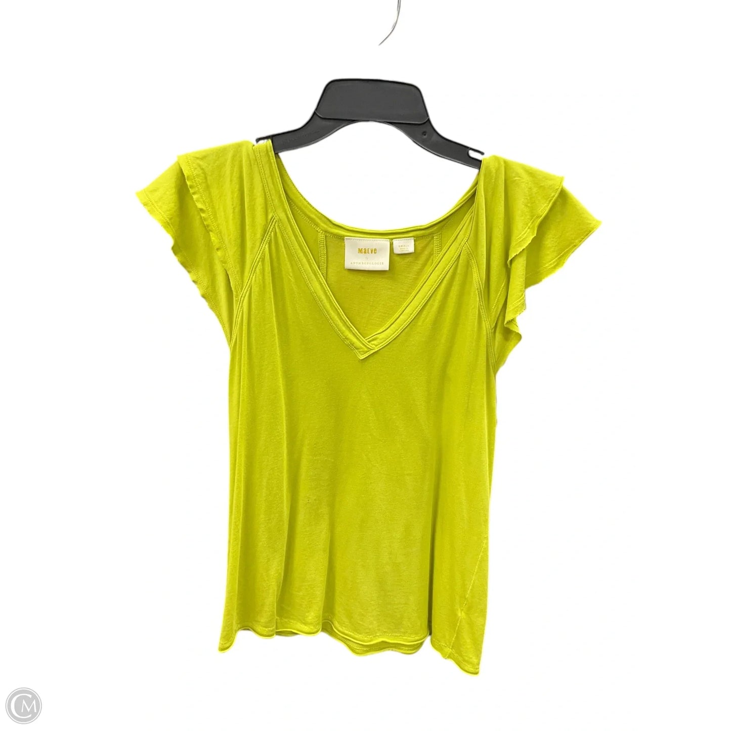 Top Sleeveless By Maeve In Green, Size: S