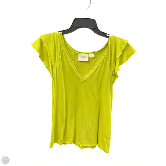 Top Sleeveless By Maeve In Green, Size: S