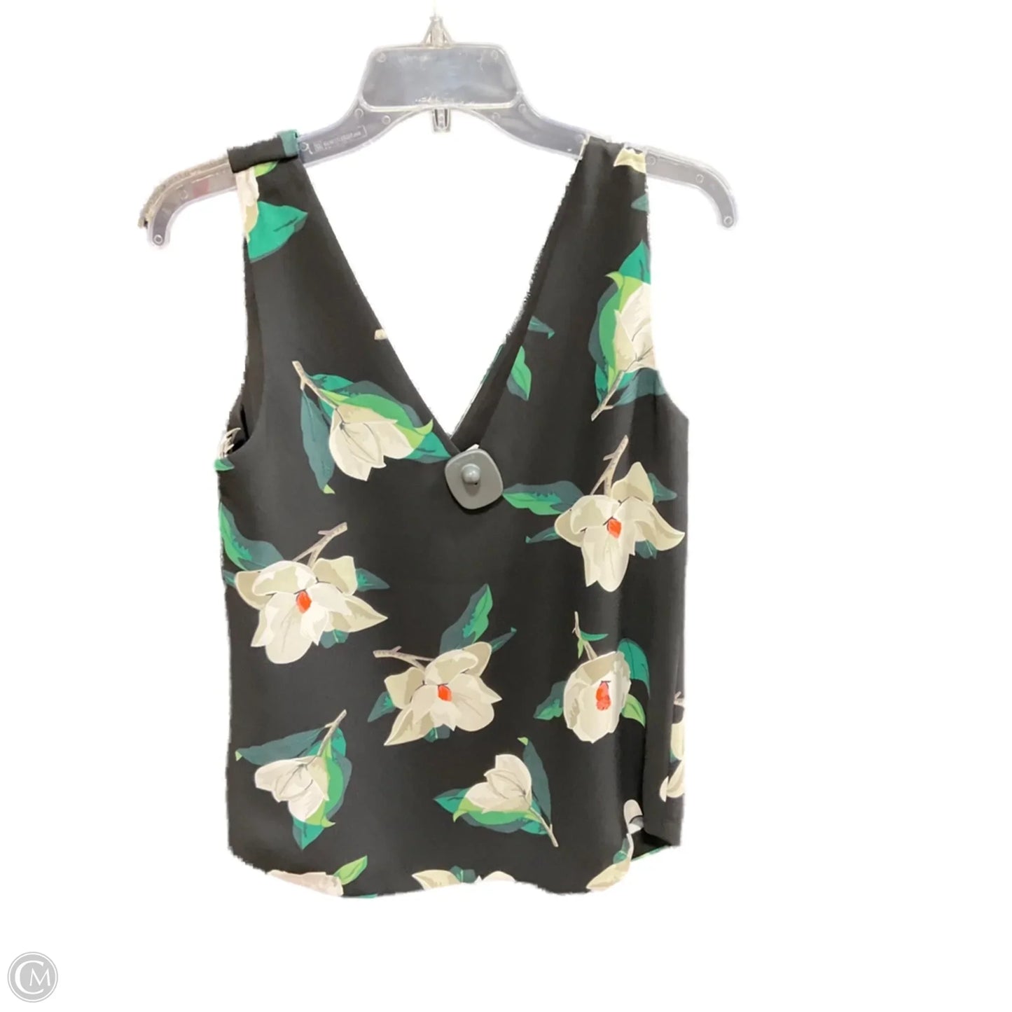Top Sleeveless By Banana Republic In Floral, Size: S