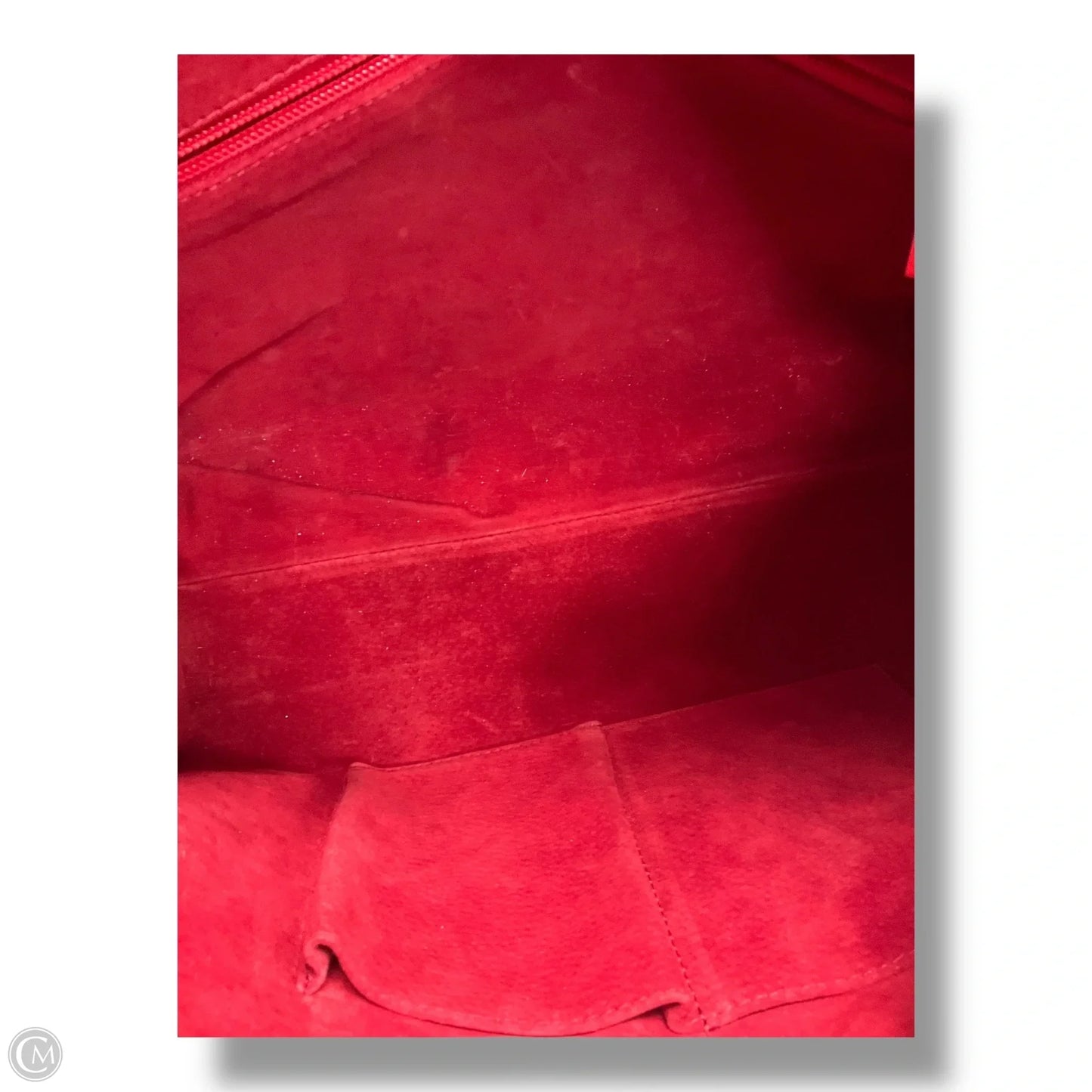 Handbag Leather By Cma, Size: Medium