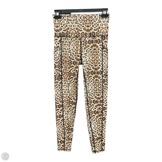 Athletic Leggings By Ideology In Animal Print, Size: Xs