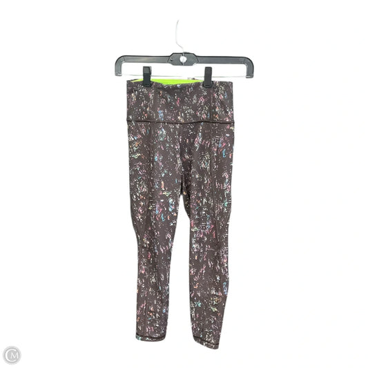 Athletic Leggings Capris By Athleta In Brown, Size: Xxs