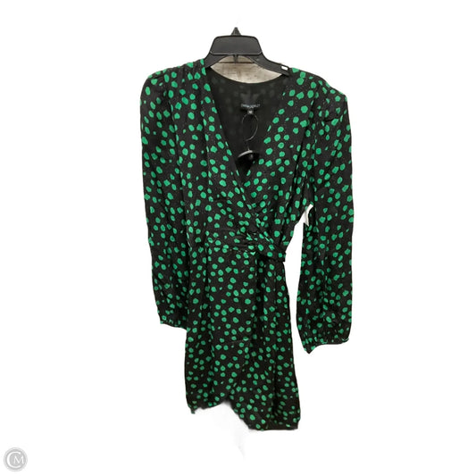 Dress Casual Short By Cynthia Rowley In Black & Green, Size: L