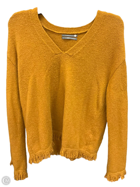 Sweater By Anthropologie In Yellow, Size: S