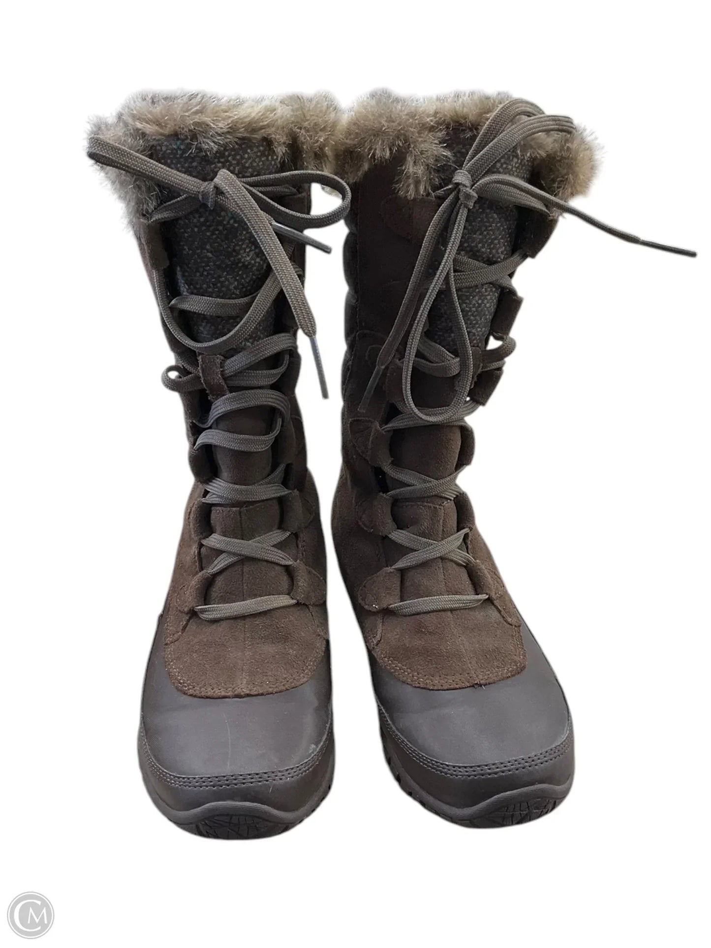 Boots Snow By The North Face In Brown, Size: 6.5