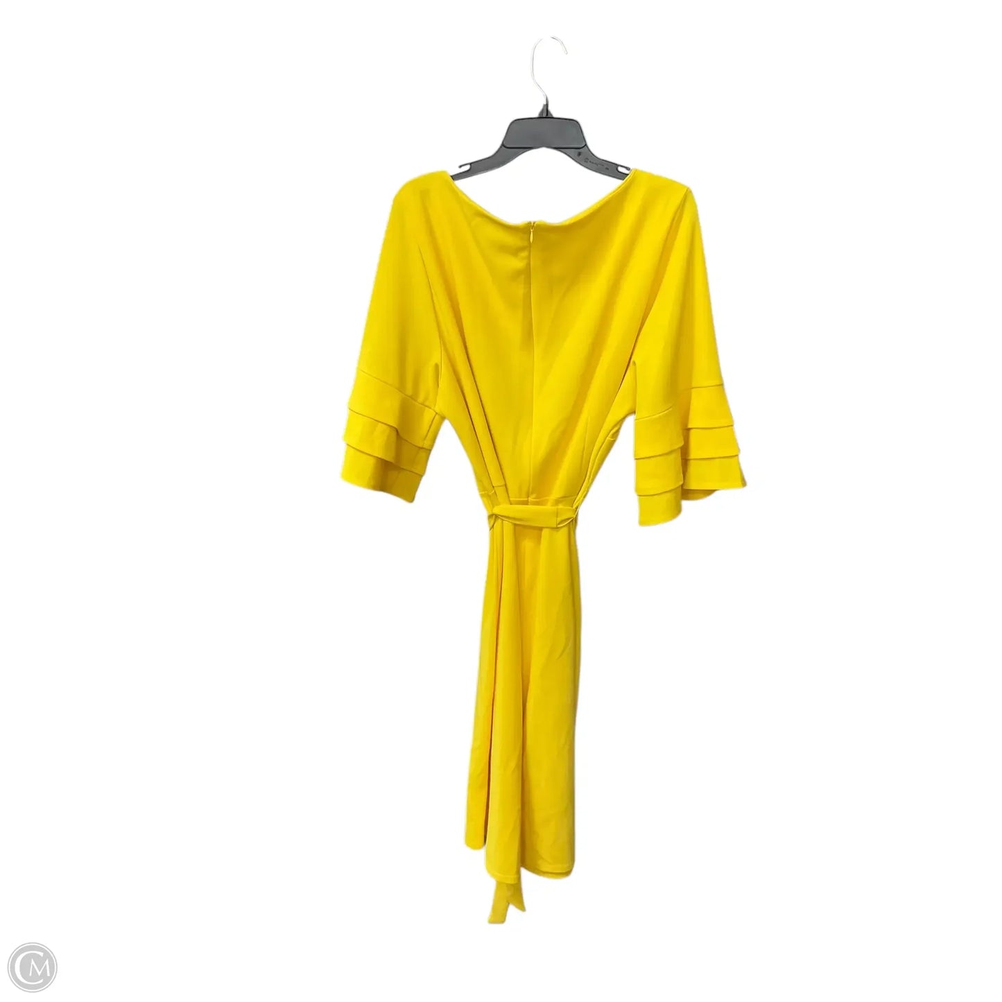 Dress Work By Glamour In Yellow, Size: 1x