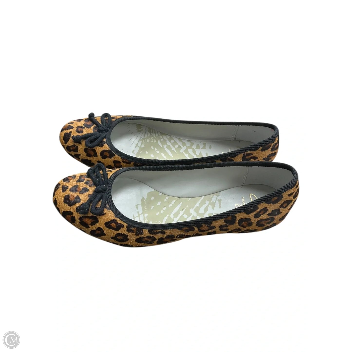 Shoes Flats By Clarks In Animal Print, Size: 6
