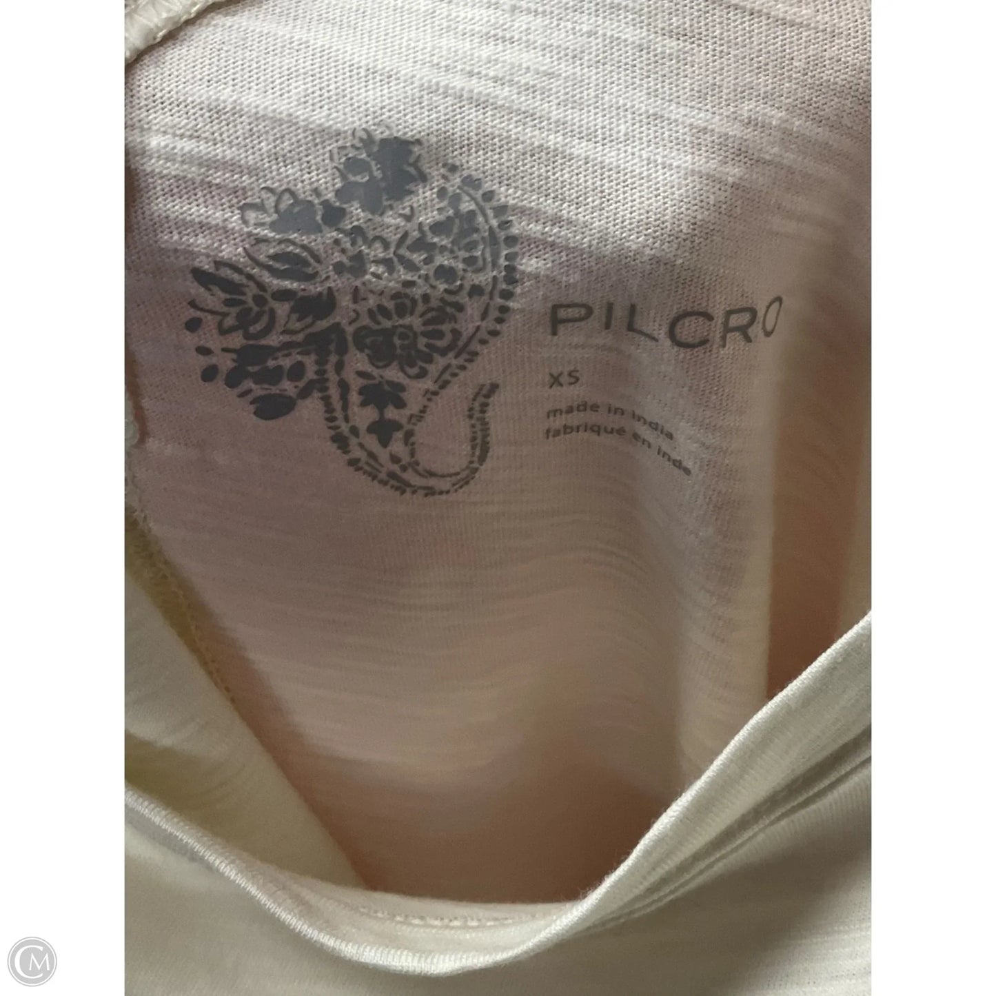 Top Long Sleeve By Pilcro In Cream, Size: Xs