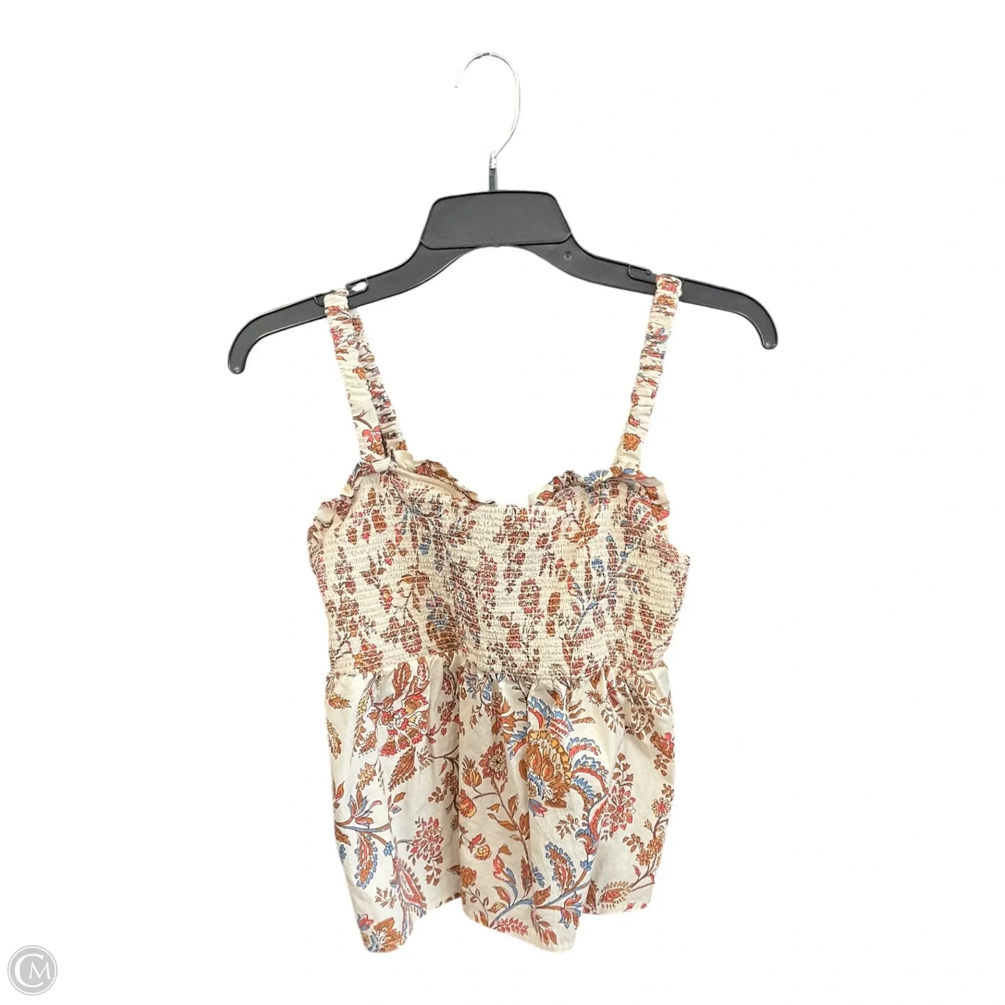 Top Sleeveless By Old Navy In Floral Print, Size: S