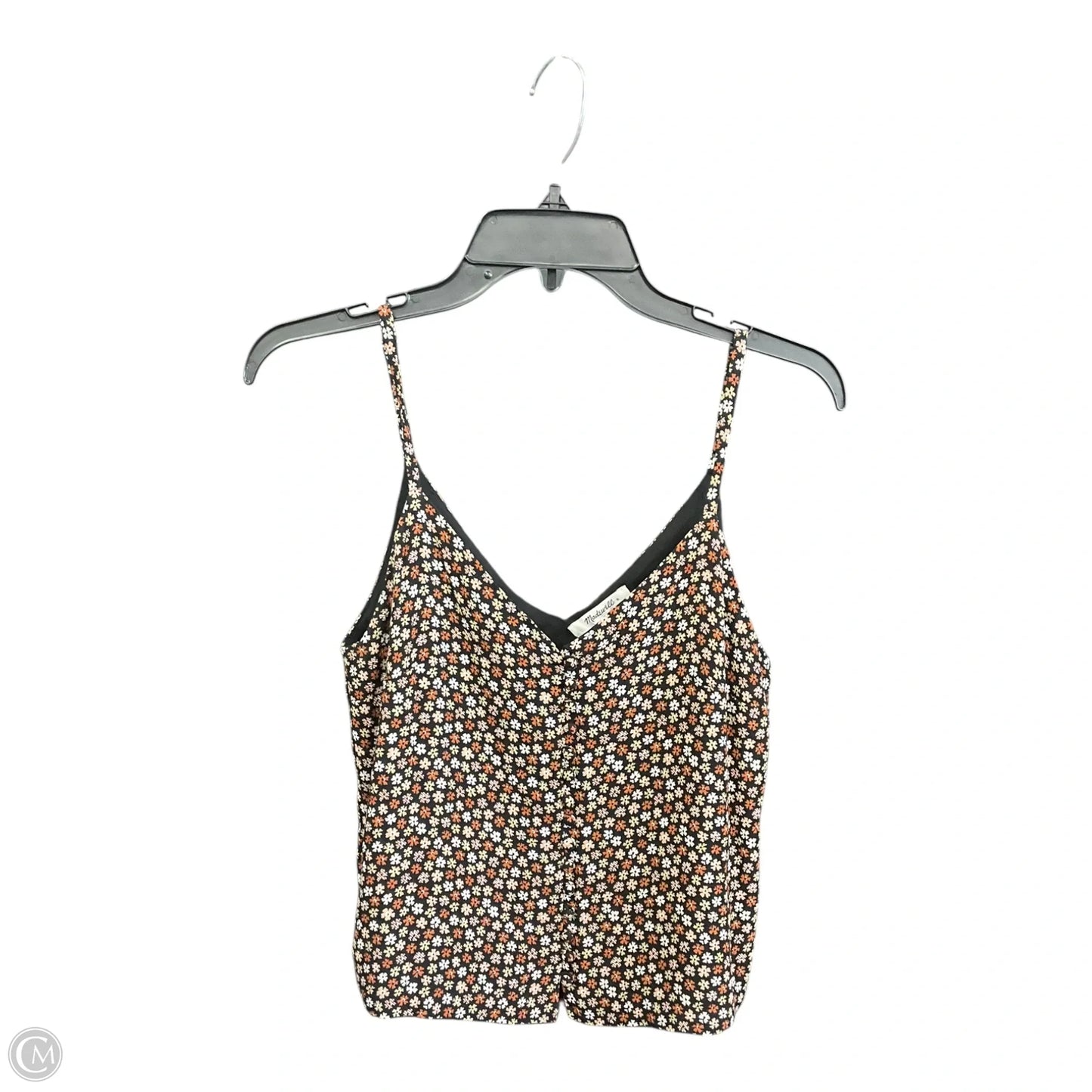 Top Sleeveless By Madewell In Floral Print, Size: Xs