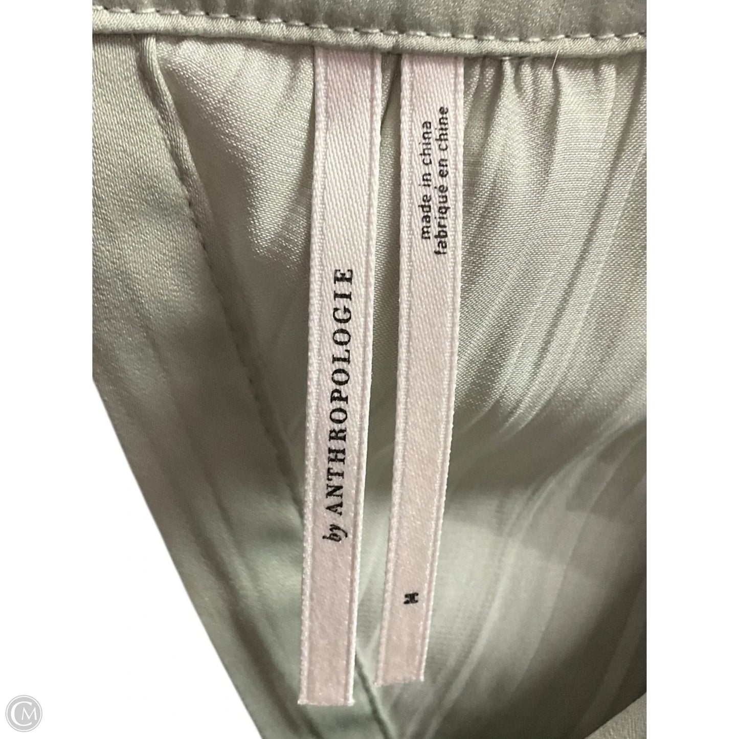 Top Long Sleeve By Anthropologie In Green, Size: M