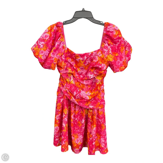 Dress Casual Short By Cmb In Floral Print, Size: S