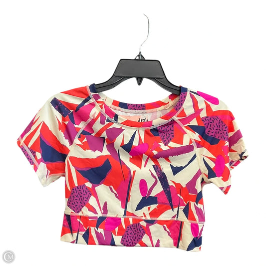 Athletic Top Short Sleeve By Clothes Mentor In Multi-colored, Size: M