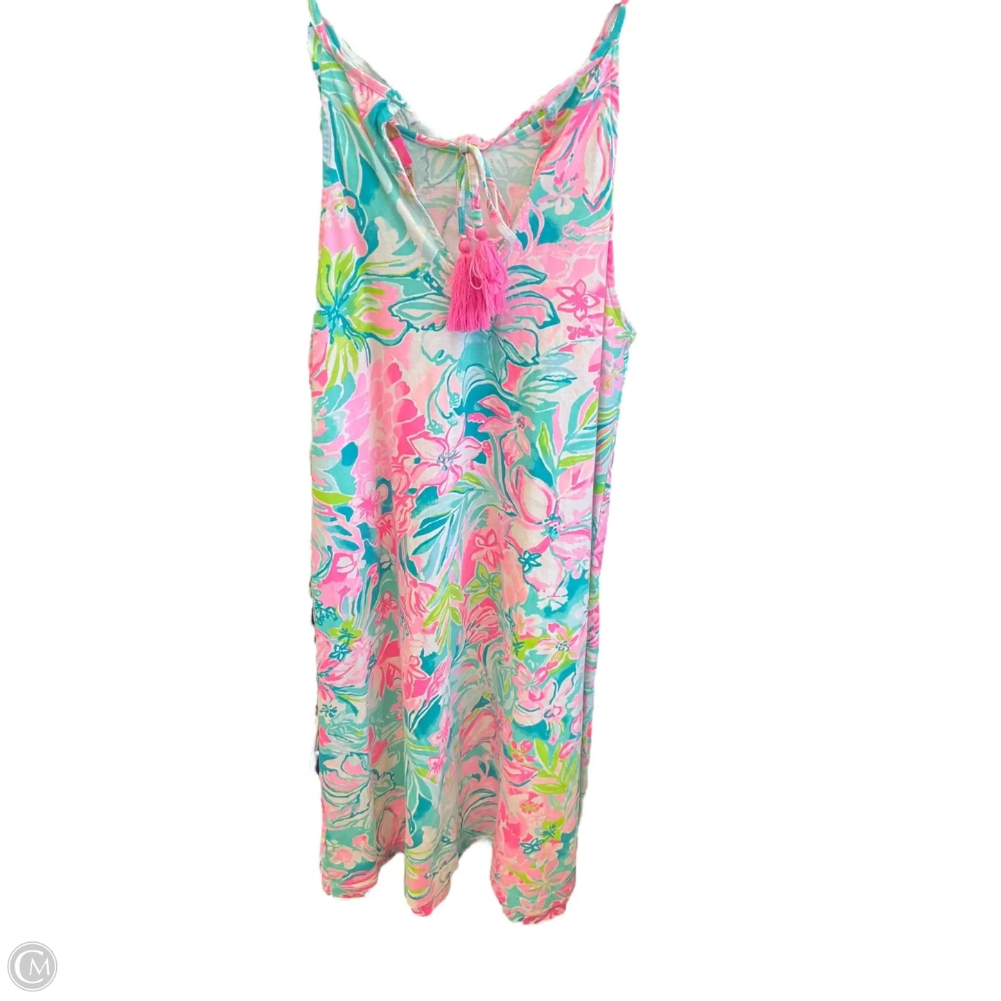 Dress Designer By Lilly Pulitzer In Tropical Print, Size: Xxs