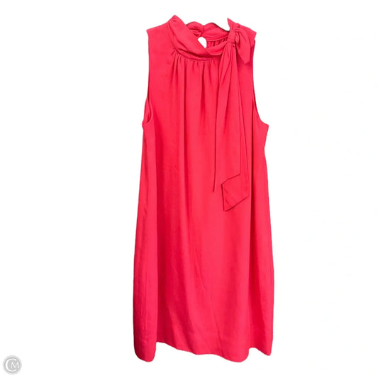 Dress Casual Short By Ann Taylor In Coral, Size: Sp