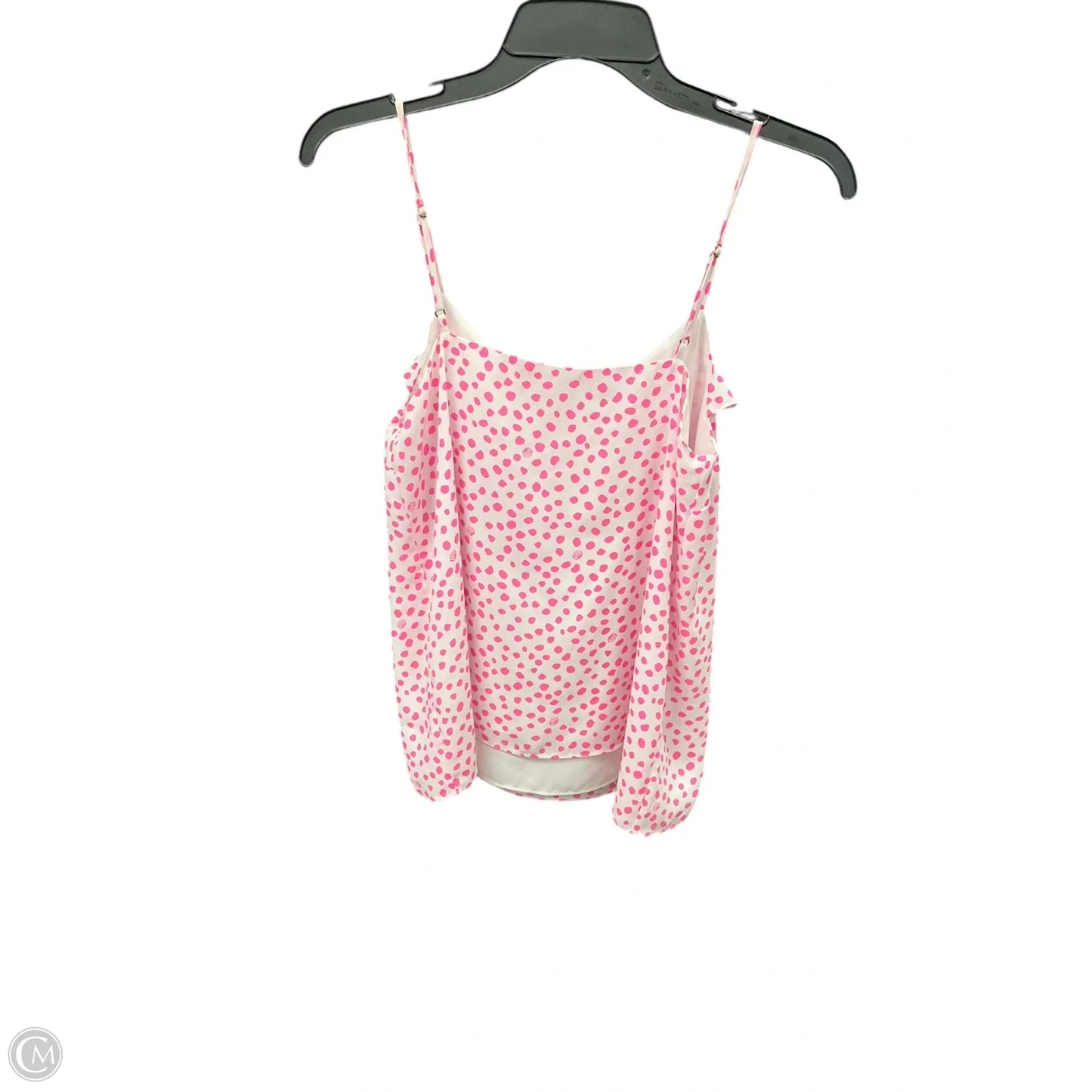 Top Sleeveless Designer By Lilly Pulitzer In Pink & White, Size: Xs