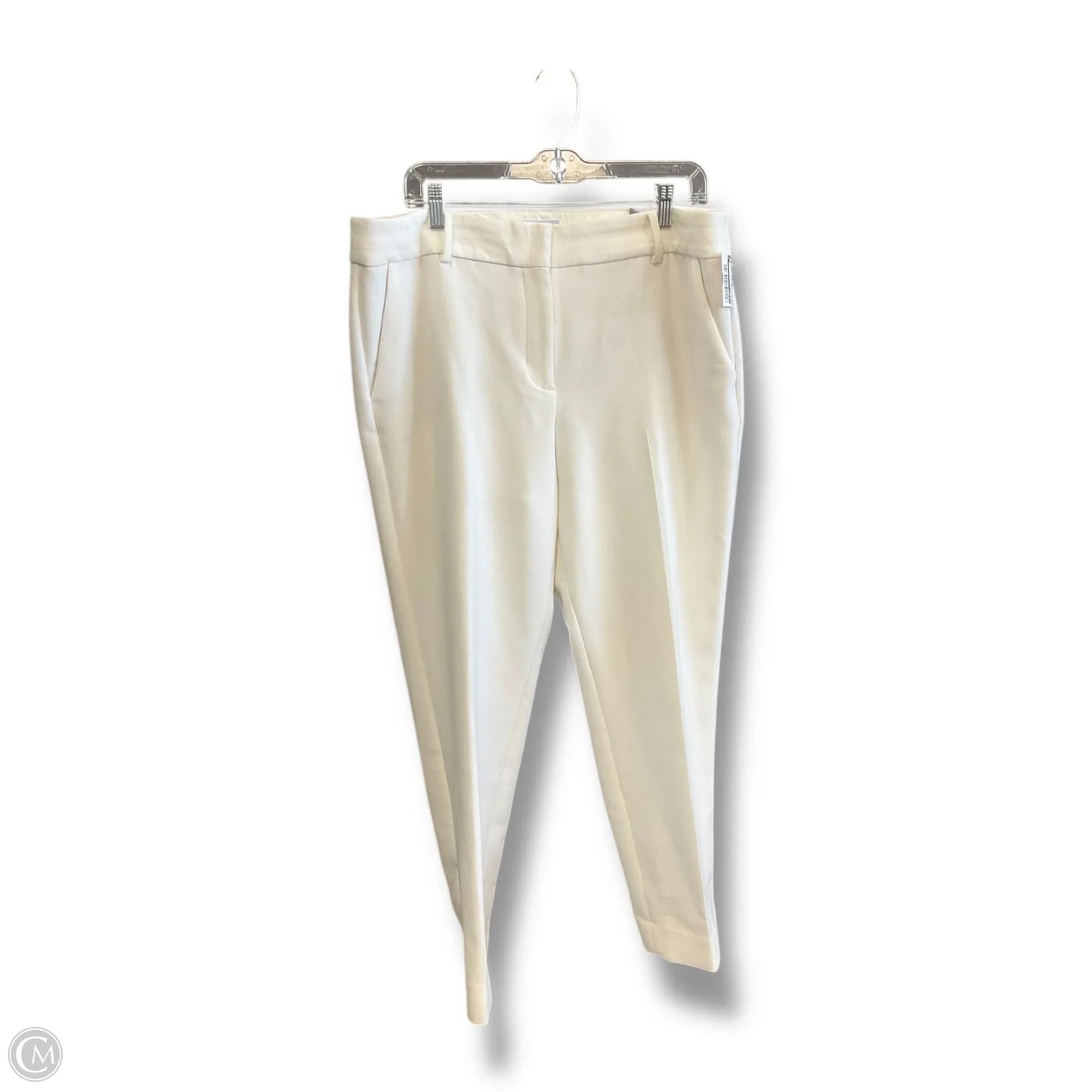 Pants Dress By Talbots In White, Size: 14